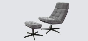 кресло Леон с банкеткой 