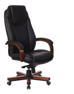 кресло руководителя Бюрократ Т-9923WALNUT