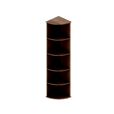 Фото - стеллаж угловой Агат 35 