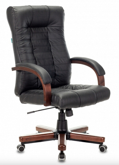 Фото - кресло руководителя Бюрократ KB-10 Walnut 